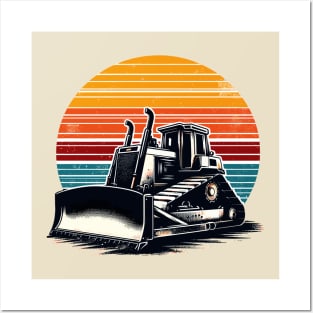 Bulldozer Posters and Art